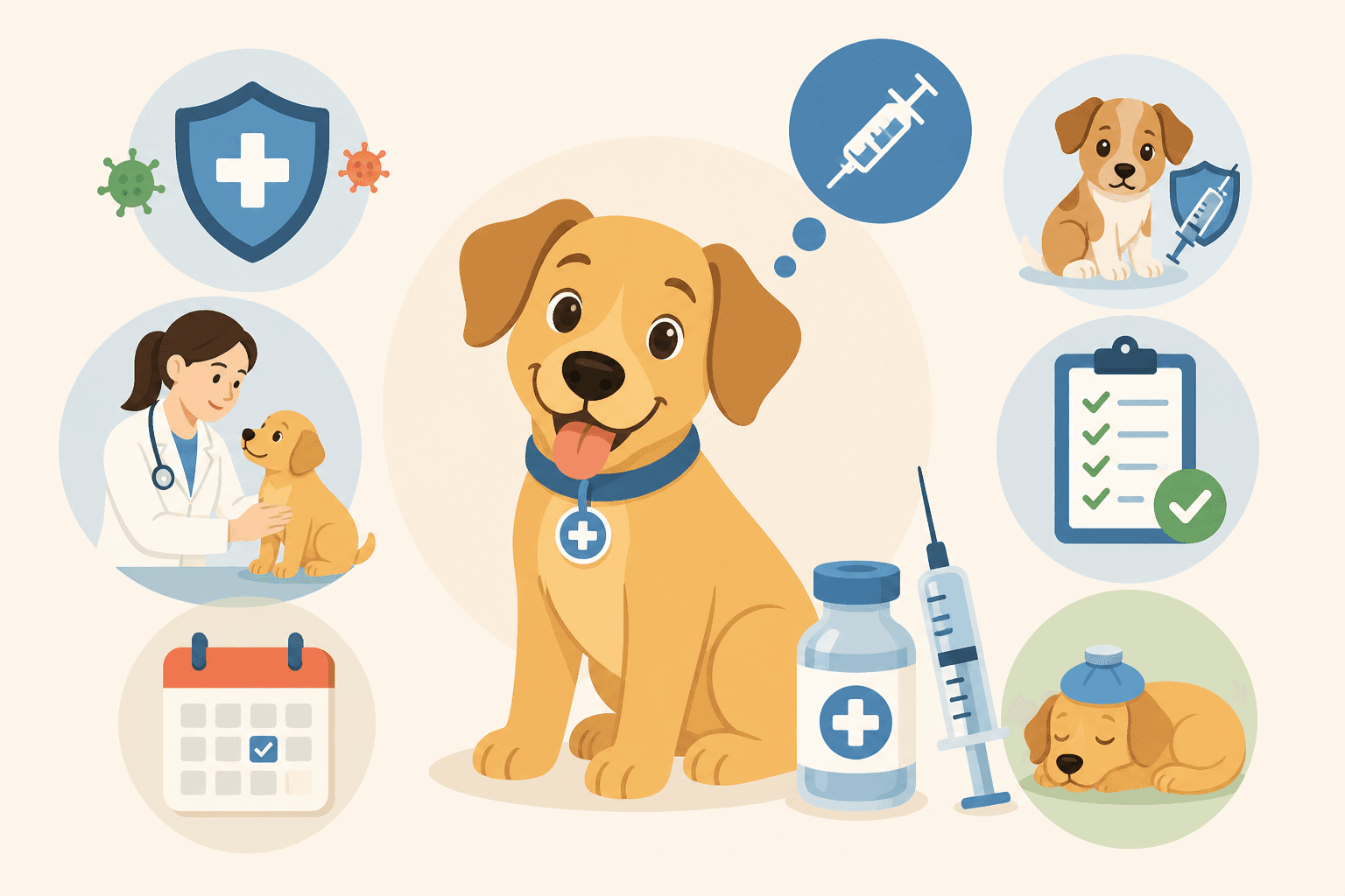 Vaccinazioni del cane: guida completa per ogni età
