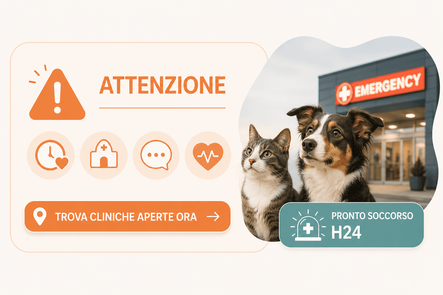Illustrazione: emergenza veterinaria
